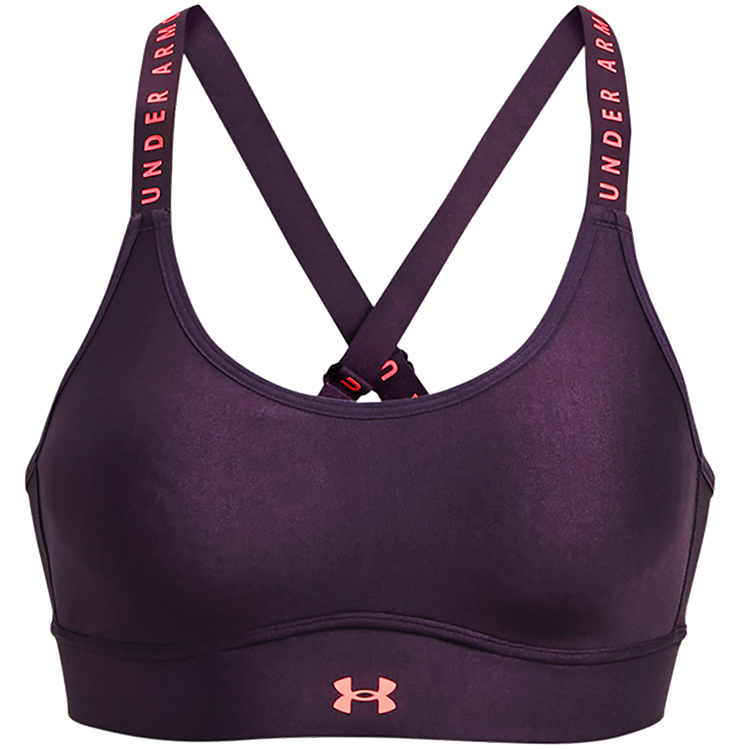 Bra sportive Under Armour Infinity Covered Mid photo Bra sportive Under Armour Infinity Covered Mid photo