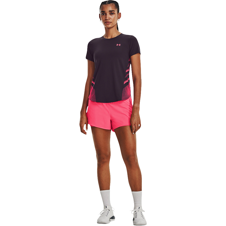 Футболка Under Armour UA W ISO-CHILL LASER TEE / Женский / XL / Фиолетовый photo 4