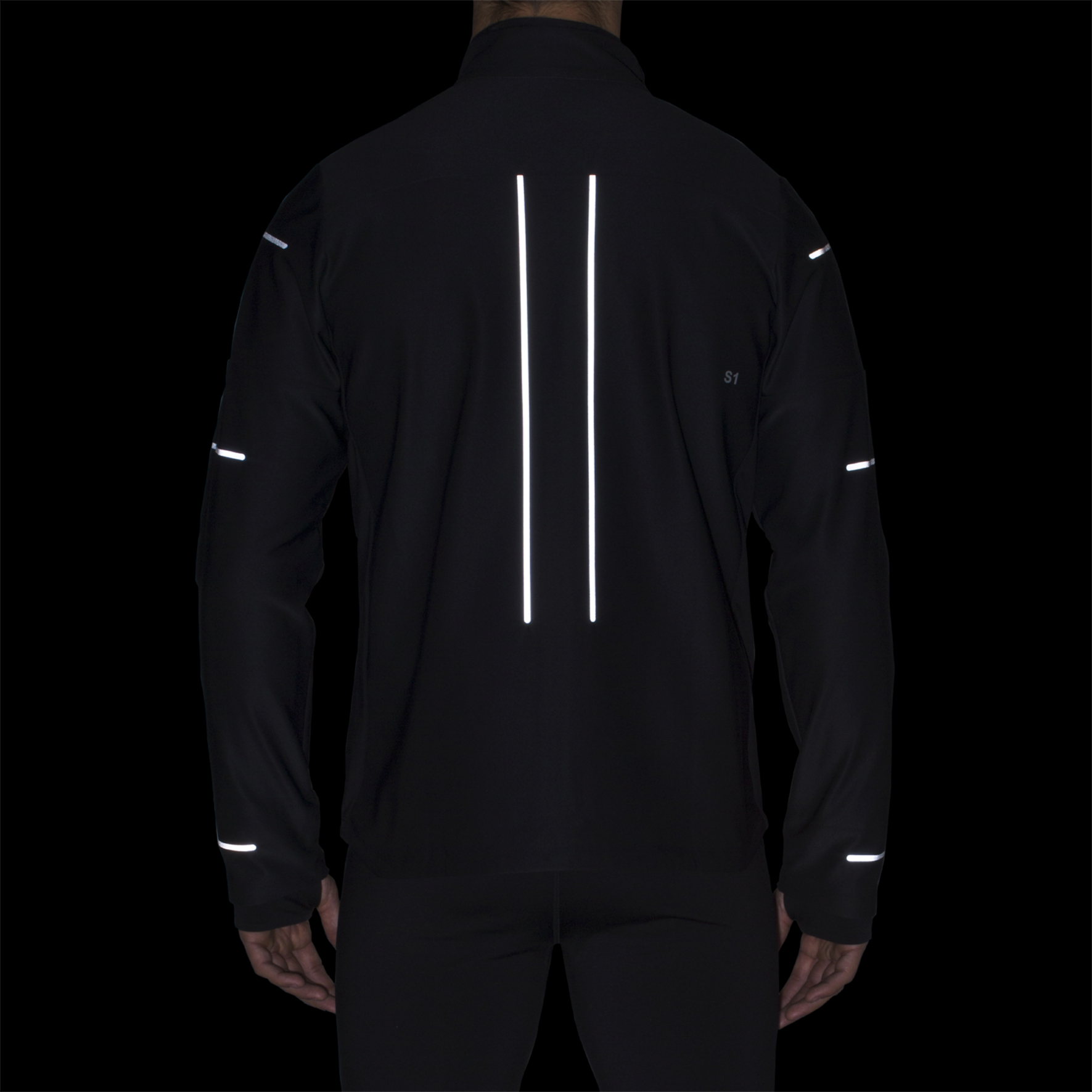 Hanorac pt bărbați Asics LITE-SHOW WINTER JACKET S Negru photo 8