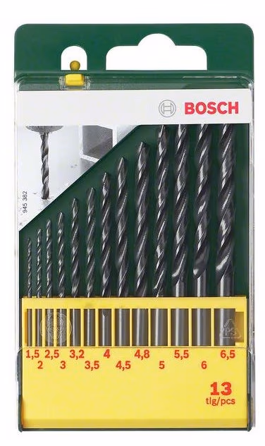 Set de burghie Bosch HSSR, 2607019441