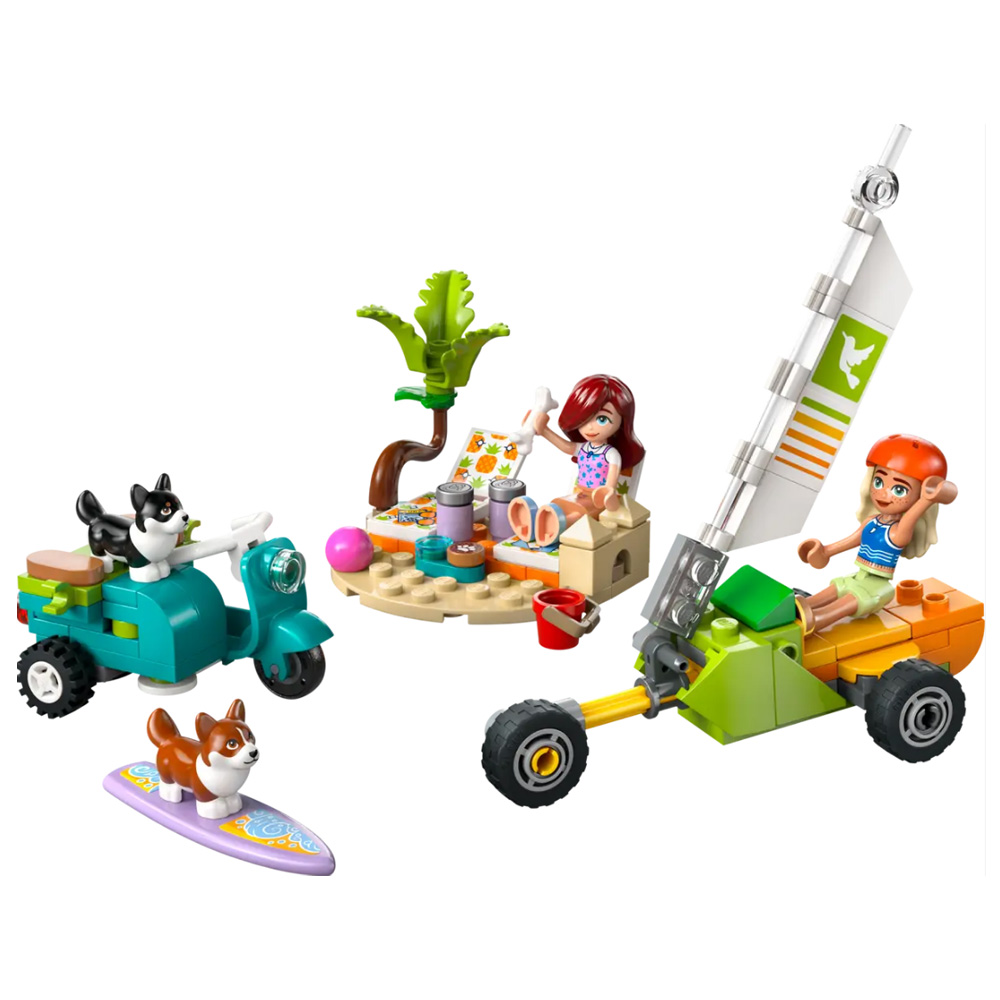 Constructor Lego Friends Surfing Dogs and Scooter Adventure 42641 de la 6+ ani photo 5