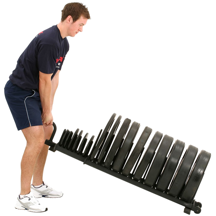 Стойка для дисков YORK Horizontal Bumper Plate Rack - Full Set photo 3