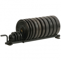 Стойка для дисков YORK Horizontal Bumper Plate Rack - Full Set thumbnav 1