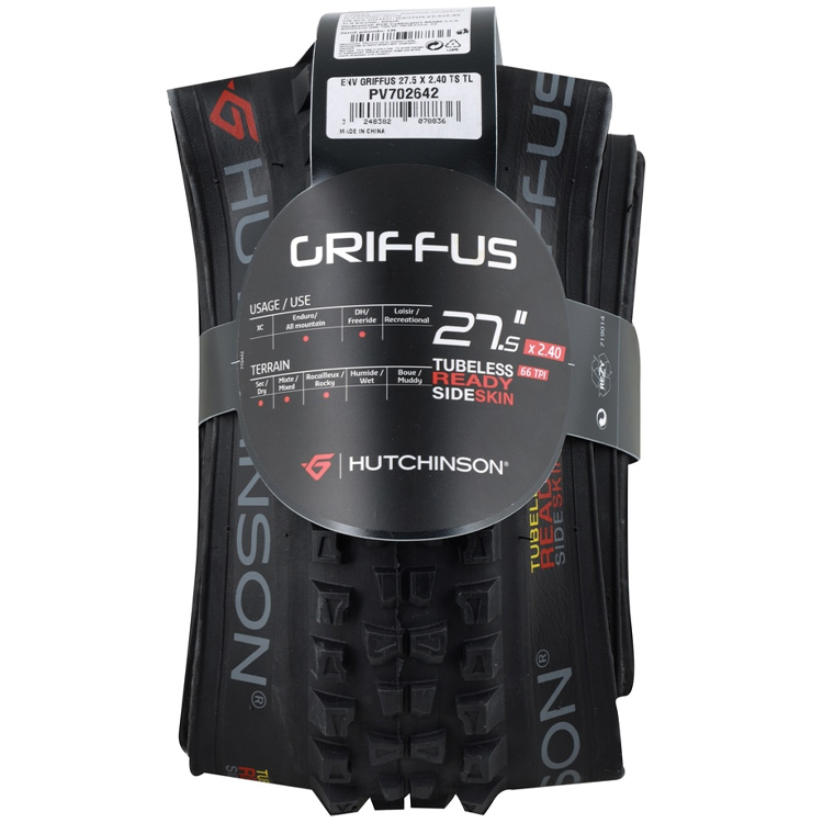 Покрышка Hutchinson GRIFFUS 27,5x2,40 TLR kevlar Китай photo 3