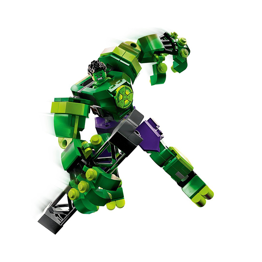 Constructor Lego Marvel Hulk Mech Armor 76241 de la 6+ ani photo 4