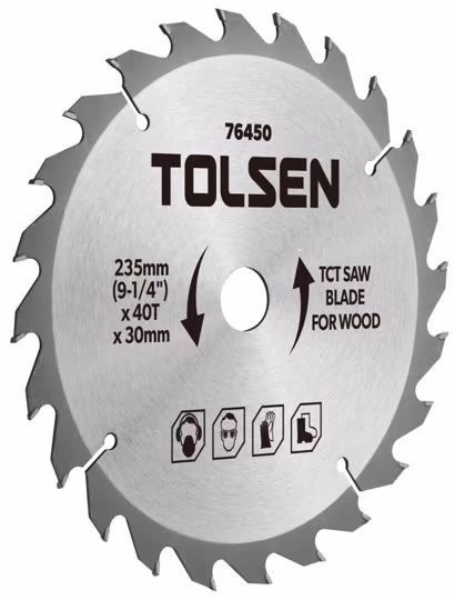 Disc circular pentru lemn 210x30mm 48T Tolsen 