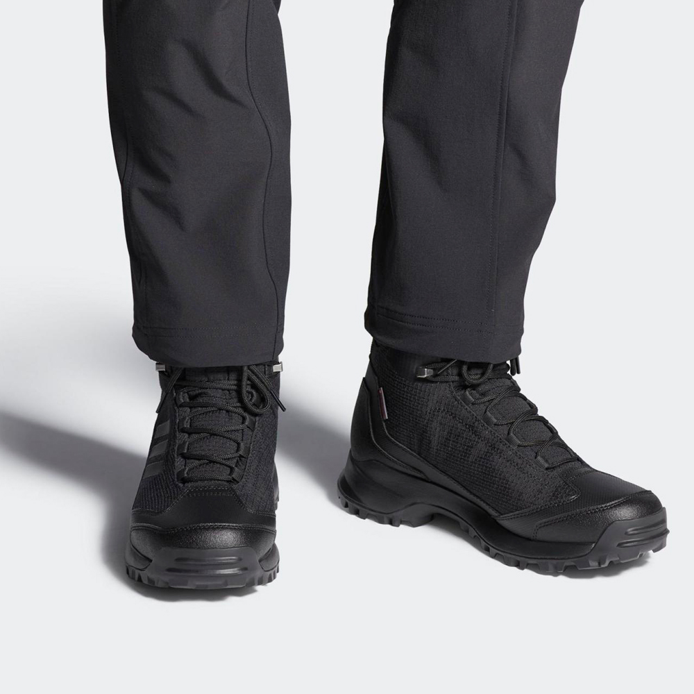 Ботинки Adidas TERREX HERON MID CW CP / Мужской / 40.5 / Черный photo 4