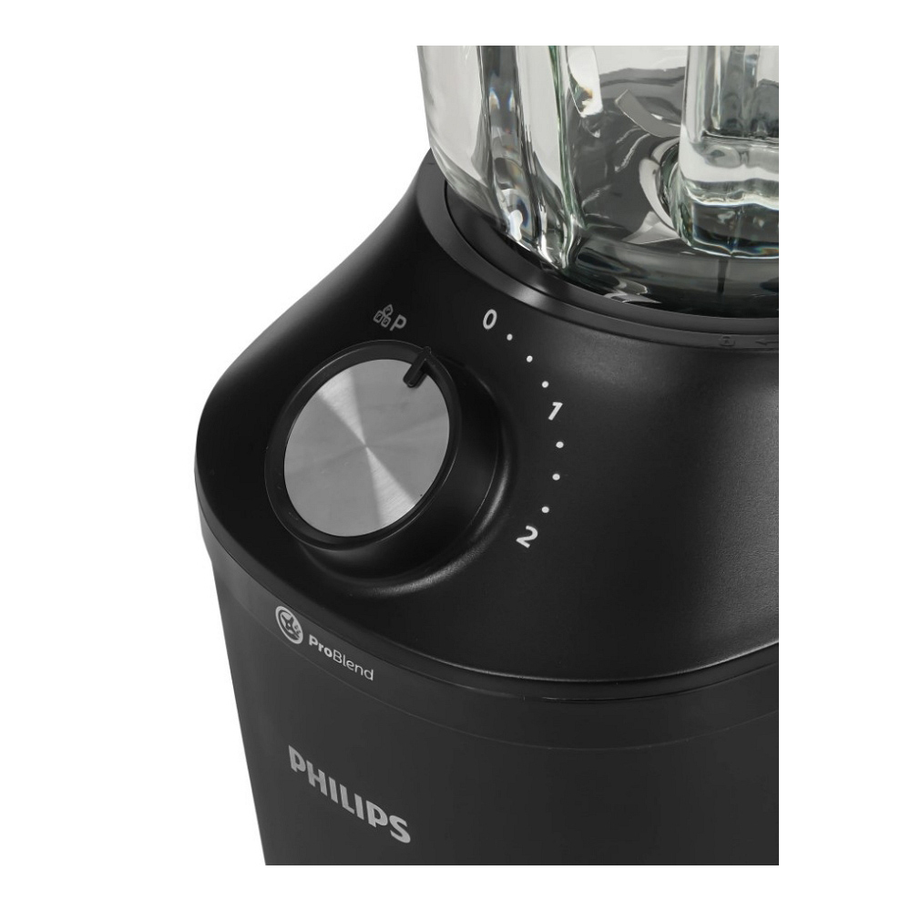Блендер Cтационарный Philips HR2291/41 Black / 2 скоростей / мл photo 3