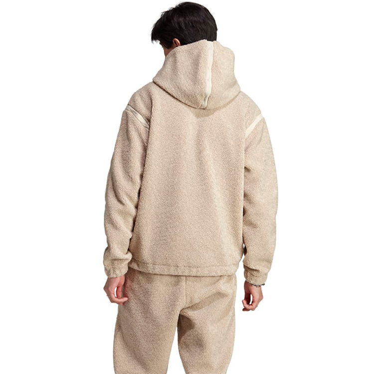 Hanorac pt bărbați Adidas P ESS FLEECEJKT XS Bej photo 3