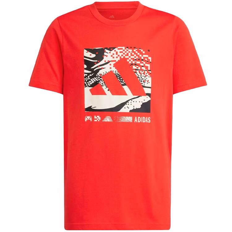 Футболка Adidas J CAMO LOGO TEE