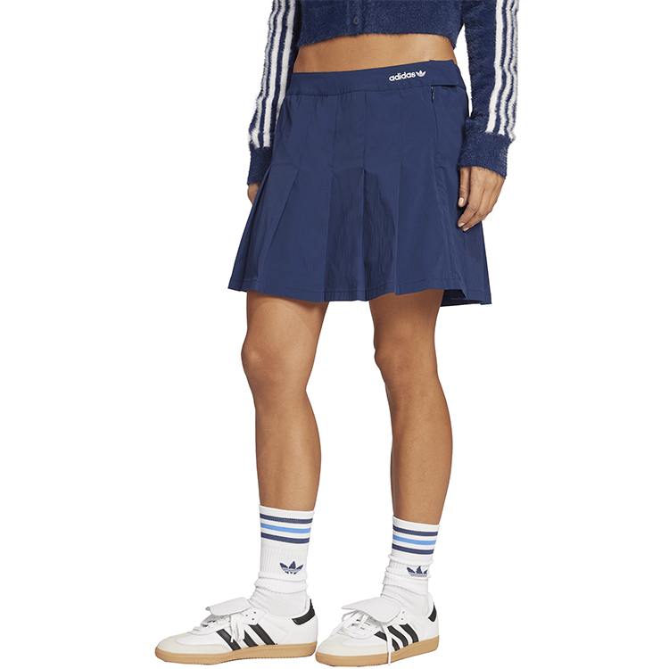 Юбка Adidas PLEATED SKIRT 32 Синий Женский photo 1