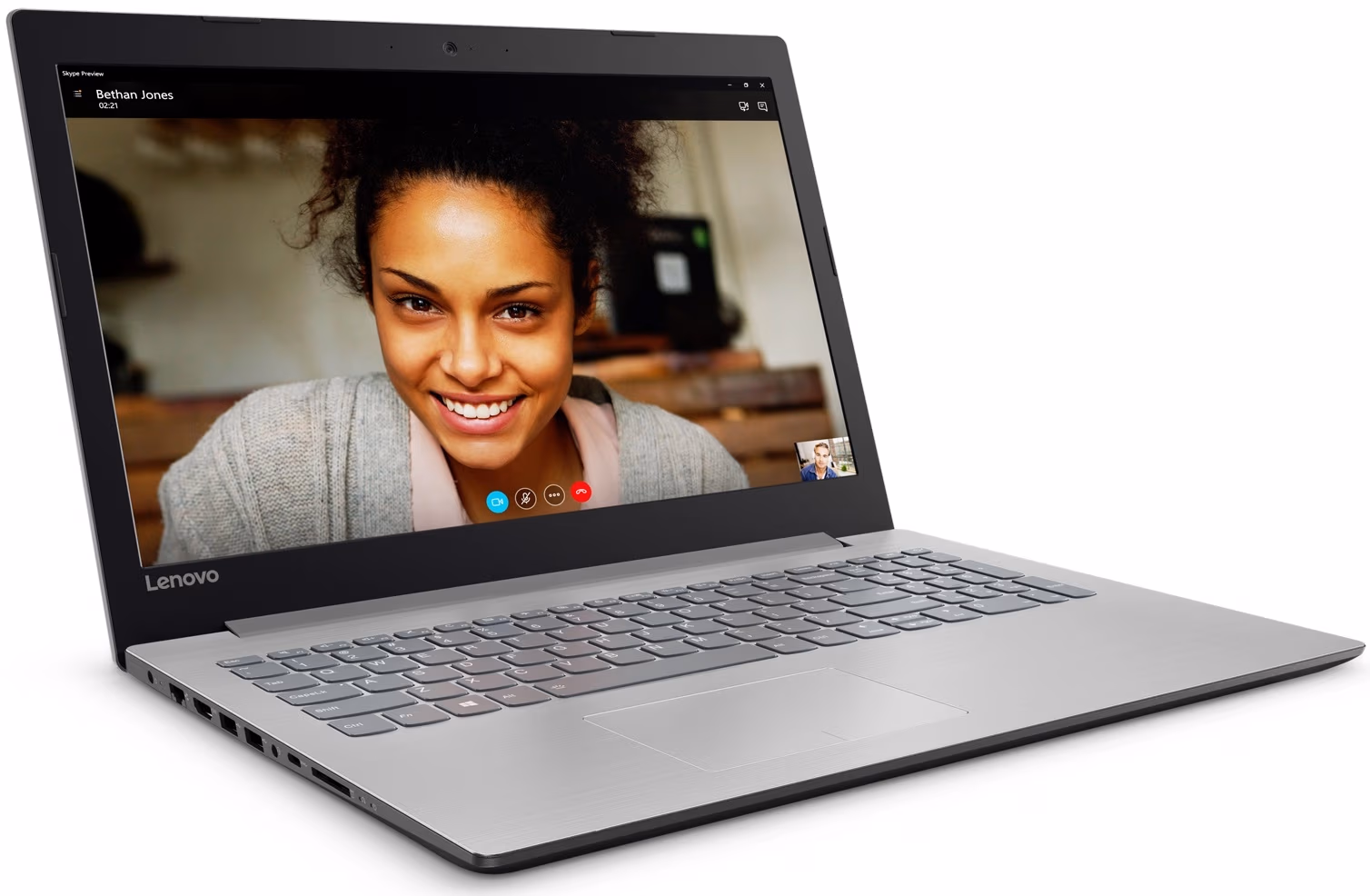 Ноутбук Lenovo IdeaPad 320-15IAP (80XR00ERRU), Pentium, 4 ГБ ГБ, DOS, Серый 