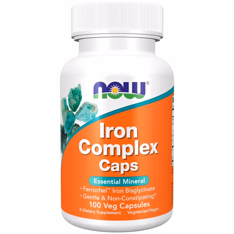 Vitamine Now Foods Iron Complex Caps