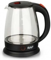 Чайник электрический Raf R7841, 2 л, 2000 Вт, Черный
