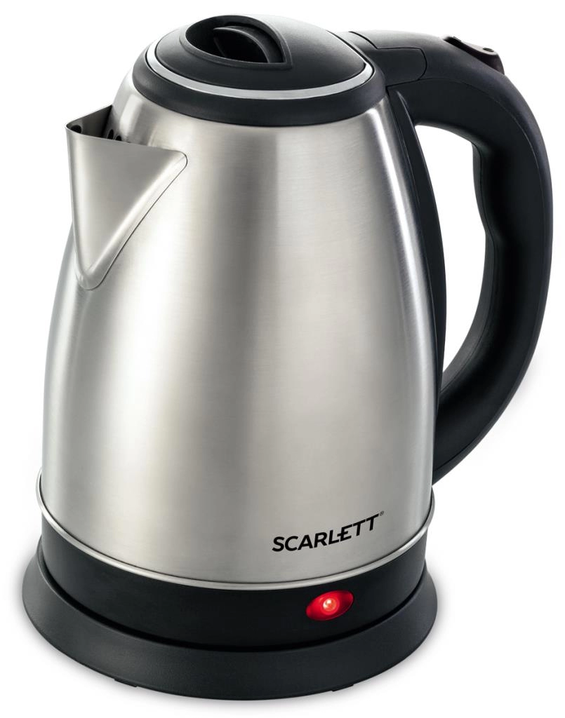 Чайник электрический Scarlett SCEK21S41, 2 л, 1800 Вт, Серый