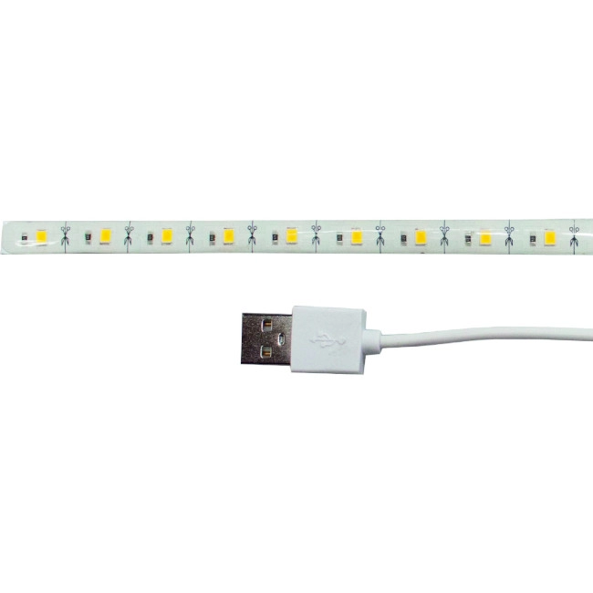 Gembird LED-SU-WW30-01, USB LED strip, 30 cm