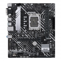 ASUS PRIME H610M-A D4, Socket 1700, Intel® H610 (13/12th Gen CPU), Dual 2xDDR4-3200, VGA, HDMI, DP, CPU Intel graphics, 1xPCIe X16 4.0, 4xSATA3, 2xM.2, 1xV-M.2(Key E), 1xPCIe X1, ALC897 7.1, 1xGbE LAN, 2xUSB3.2 Gen2, 2xUSB3.2, 5X Pro III, Aura Sync RGB,  thumbnav 1