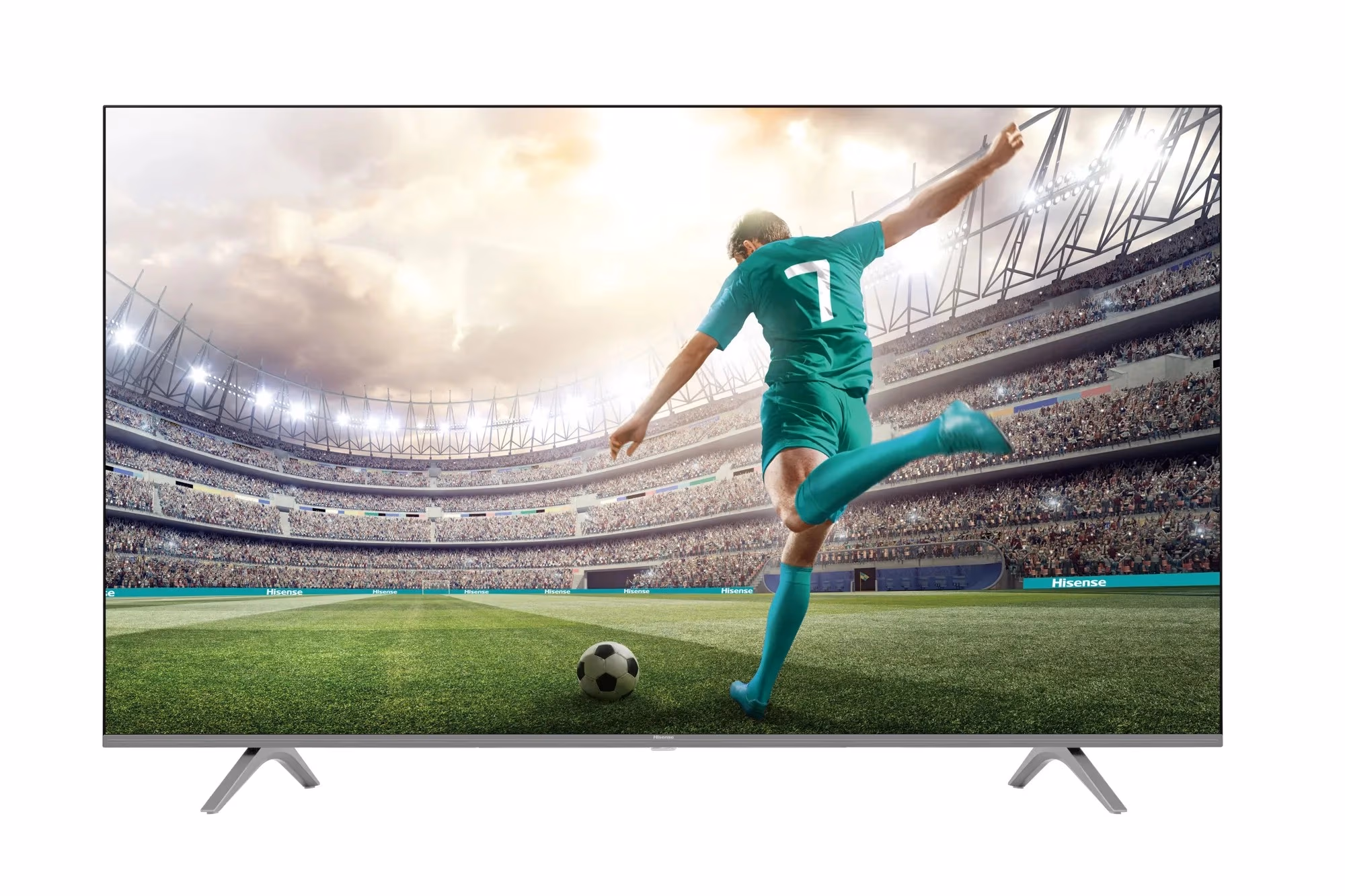 55" LED TV Hisense 55A7400F, Black (3840x2160 UHD, PCI 1500 Hz, SMART TV (Android TV OS), 3 x HDMI2.0, 2 x USB, Display color depth 8bit+FRC, HDR10, HLG, Wi-Fi (2.4GHz+5GHz), DVB-T/T2/C/S2, Speakers 2 x 8W Dolby Audio, VESA 300x300, 12.6 Kg) 