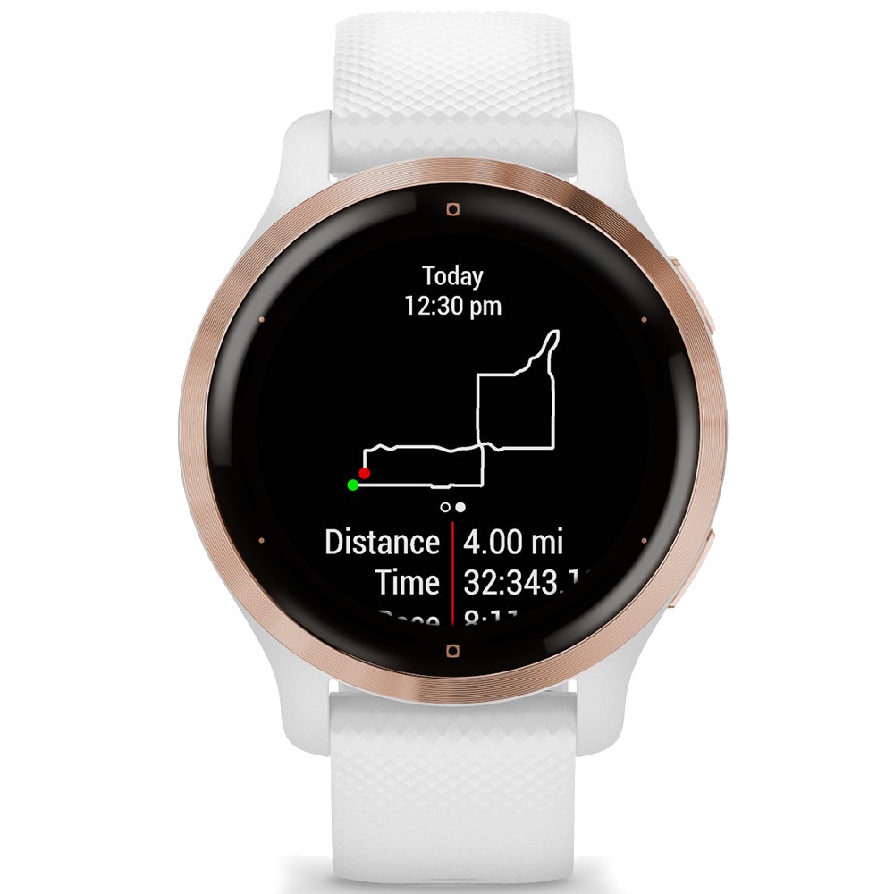 Garmin Venu 2S, Rose Gold / White photo 3