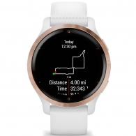 Garmin Venu 2S, Rose Gold / White thumbnav 3