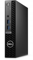 DELL OptiPlex 7010 MFF lntel® Core® i5-13500T (6+8 Cores/ 24MB/ 20T/1.6GHz to 4.6GHz/35W), 8GB (1X8GB) DDR4, M.2 256GB PCIe NVMe SSD, Intel Integrated Graphics, WiFi6E 2x2+BT5.3, TPM, NO ODD, KB216+MS116 PSU 90W, Ubuntu, 3Y Warranty, Black. thumbnav 3