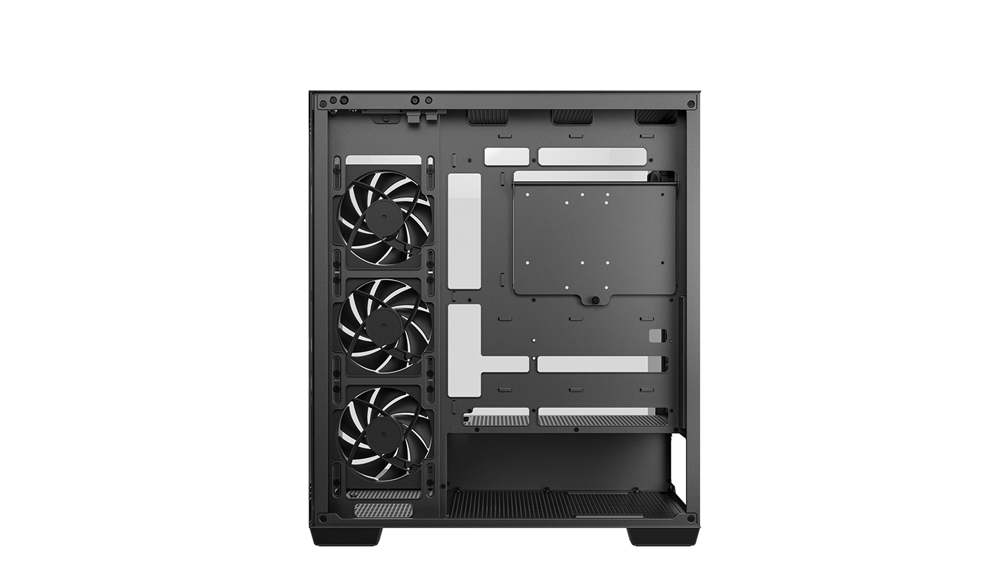 Корпус DEEPCOOL CG580 4F V2/ w/oPSU / Side-Window / ATX / Black photo 4