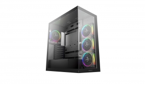 Корпус DEEPCOOL CG580 4F V2/ w/oPSU / Side-Window / ATX / Black thumbnav 1