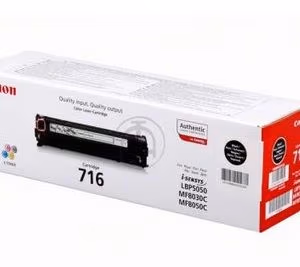 Laser Cartridge Canon 716 B (1980B002), black (2300 pages) for LBP-5050/5050N, MF8030Cn/8050Cn/8080Cw