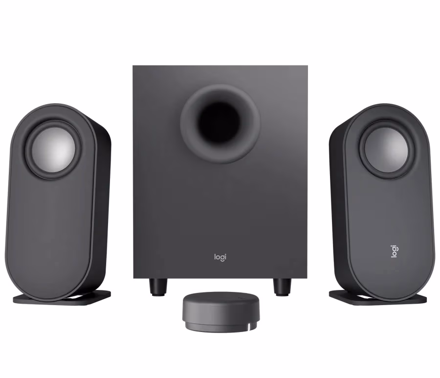 Logitech Z407 Speaker System 2.1 (40W, 20W subwoofer, 2x10W), Bluetooth: 5.0, Wireless control,  3.5 mm input, Micro-USB input, Black 