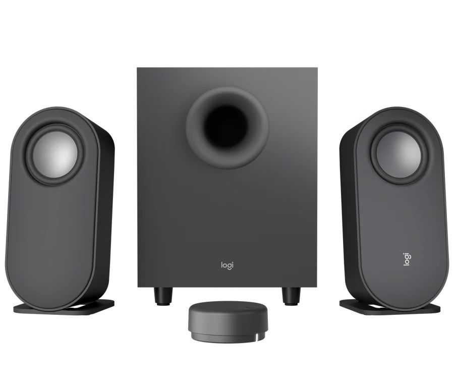 Logitech Z407 Speaker System 2.1 (40W, 20W subwoofer, 2x10W), Bluetooth: 5.0, Wireless control,  3.5 mm input, Micro-USB input, Black photo 1