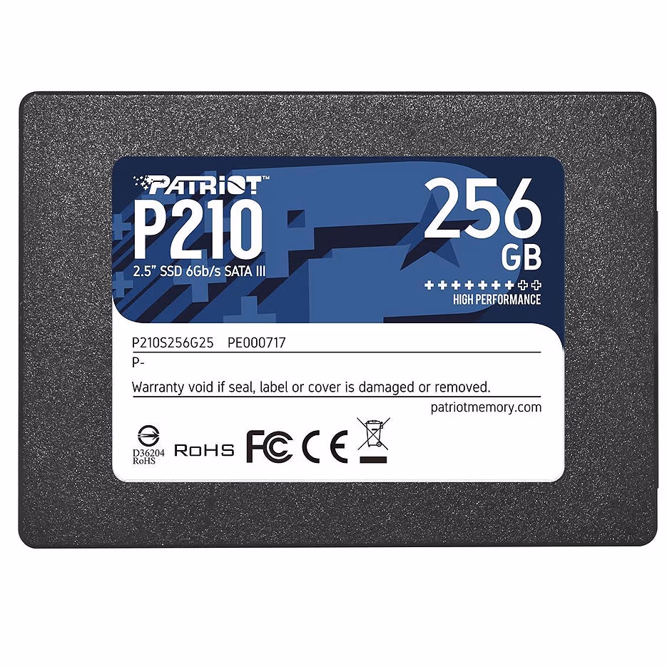 2,5” SSD Patriot P210 256GB 