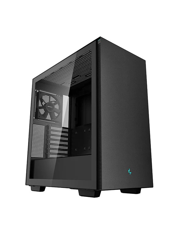 Carcasa DEEPCOOL CH510 / w/oPSU / Side-Window / 1x120mm / ATX / Black photo 1