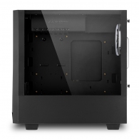 Carcasa Sharkoon REV 100 / no PSU / Side panel / 1x120mm A-RGB LED + 1x 120mm / ATX / Black thumbnav 5