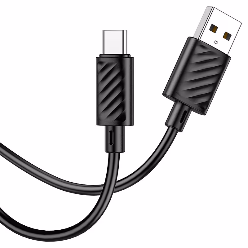 Cablu USB-A  to USB-C HOCO “X88 Type-C”, 82 cm, black 