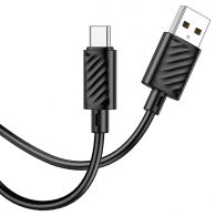 Кабель USB-A  to USB-C HOCO “X88 Type-C”, 82 cm, black thumbnav 1
