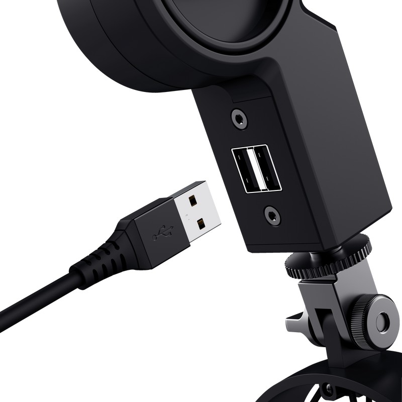 Профессиональный студийный микрофон на стойке Trust GXT 255+ ONYX / USB / Black photo 8