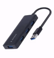 USB Hub Gembird UHB-U3P4-03 / 4 x USB 3.1(Gen.1) / Black