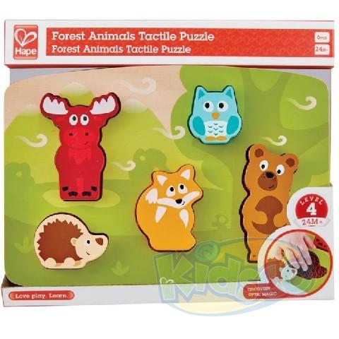 Hape E1621A Forest Animal Tactile Puzzle photo 1