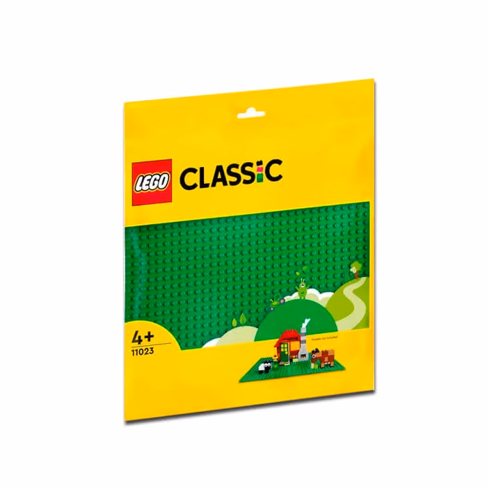 Lego Classic Пластина зеленая 11023