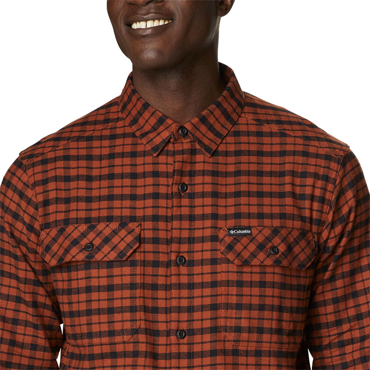 Мужская Рубашка Columbia Flare Gun Stretch Flannel S Коричневый photo 3