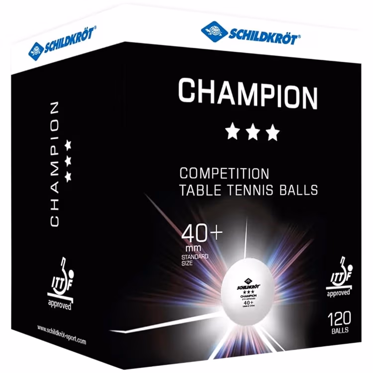 Set mingi p/u tenis de masa 120 buc Donic T-Ball 3-Stern CHAMPION POLY 40+