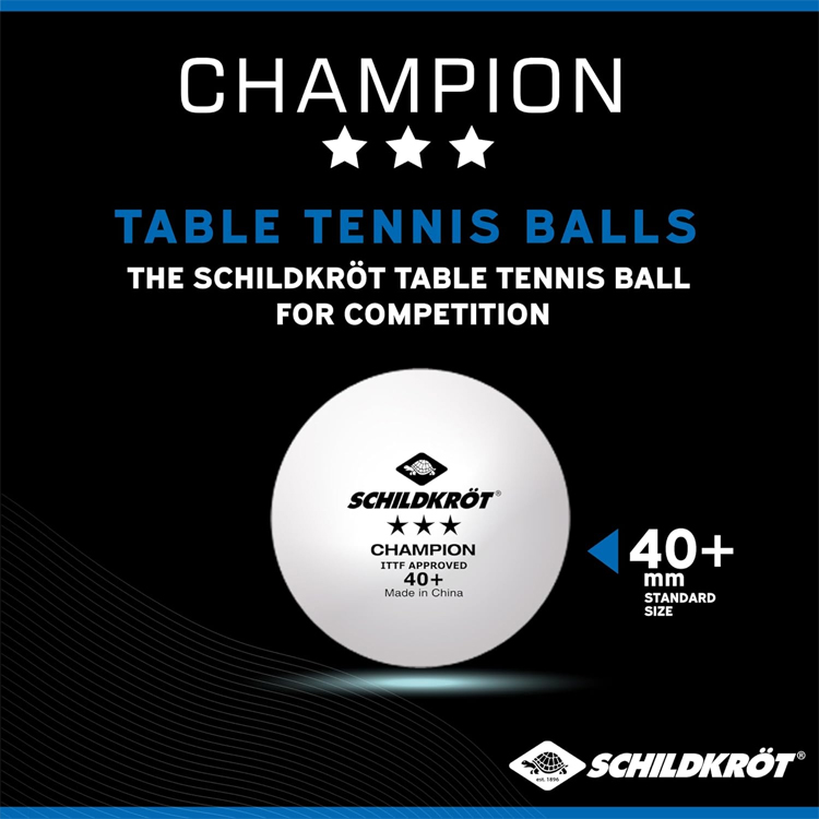 Set mingi p/u tenis de masa 120 buc Donic T-Ball 3-Stern CHAMPION POLY 40+ photo 3