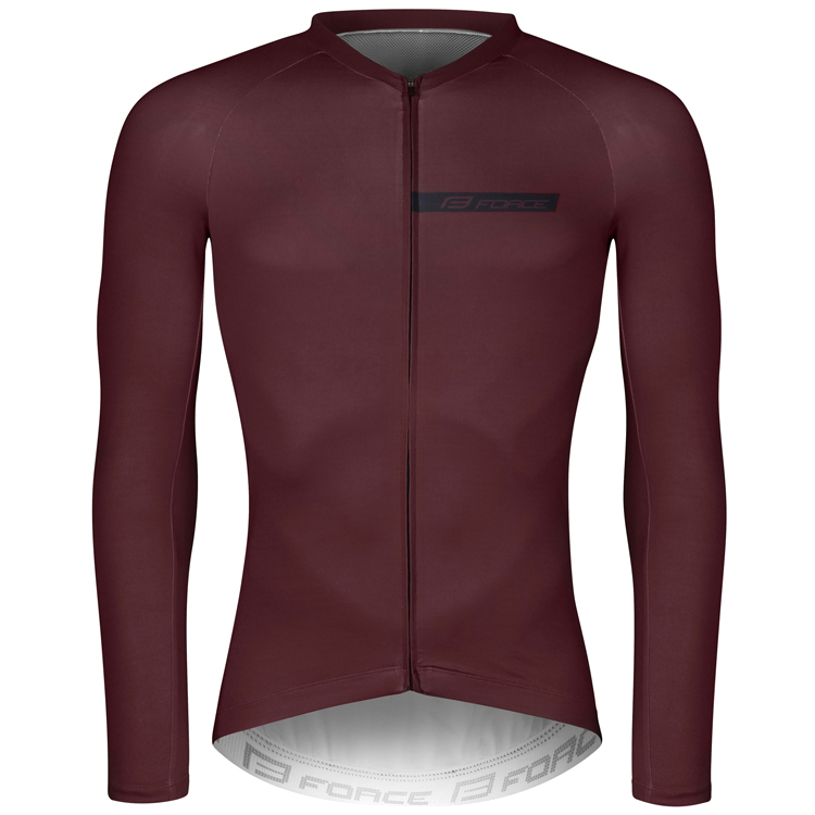Tricou bărbătesc Force CHARM long sleeve M Rosu photo 3