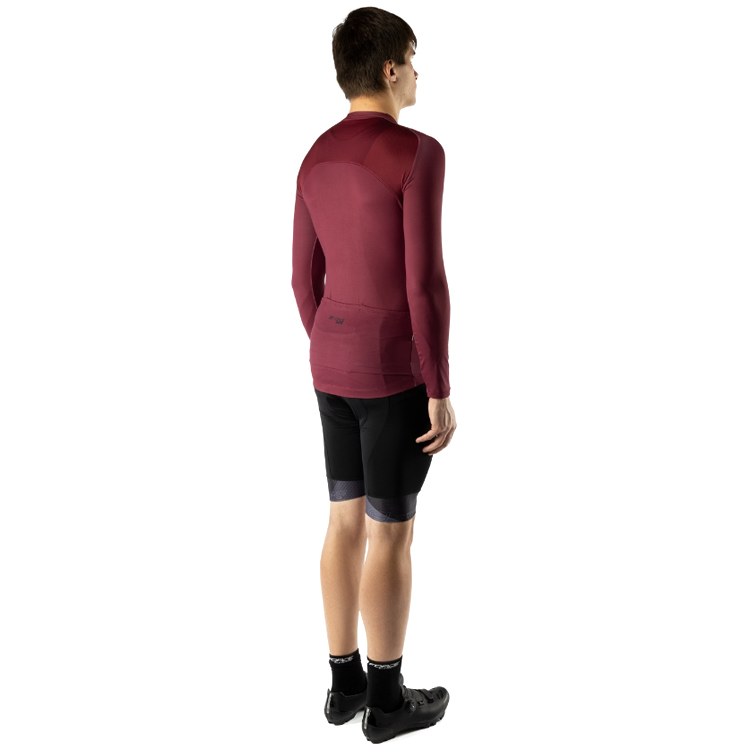 Tricou bărbătesc Force CHARM long sleeve M Rosu photo 4