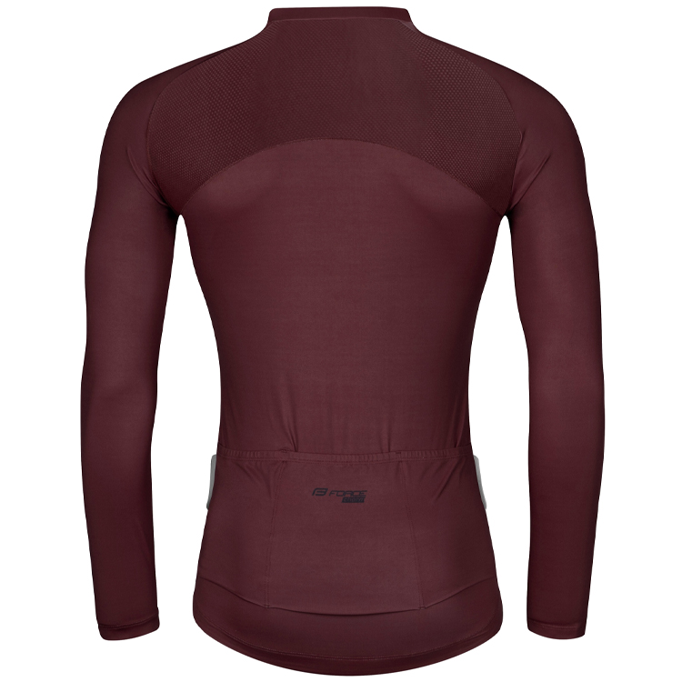 Tricou bărbătesc Force CHARM long sleeve M Rosu photo 5