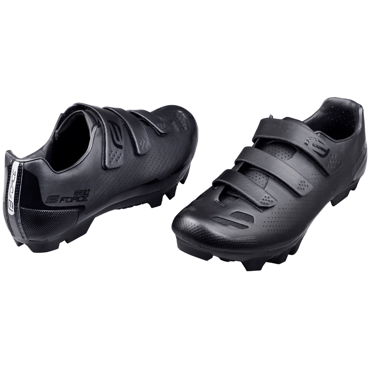 Pantofi de ciclism Force MTB HERO 2 Negru photo 3
