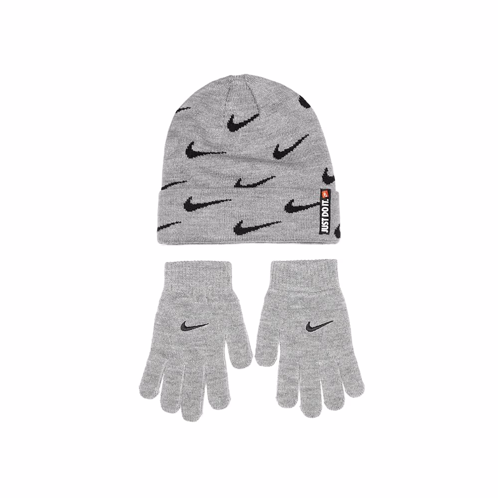 Набор шапка + перчатки Nike SWOOSH REPEAT BEANIE SET
