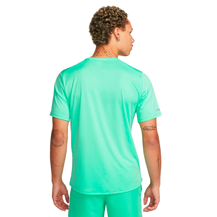 Футболка мужская Nike M NK DF UV MILER RUNDVN SS GFX S Зеленый photo 4
