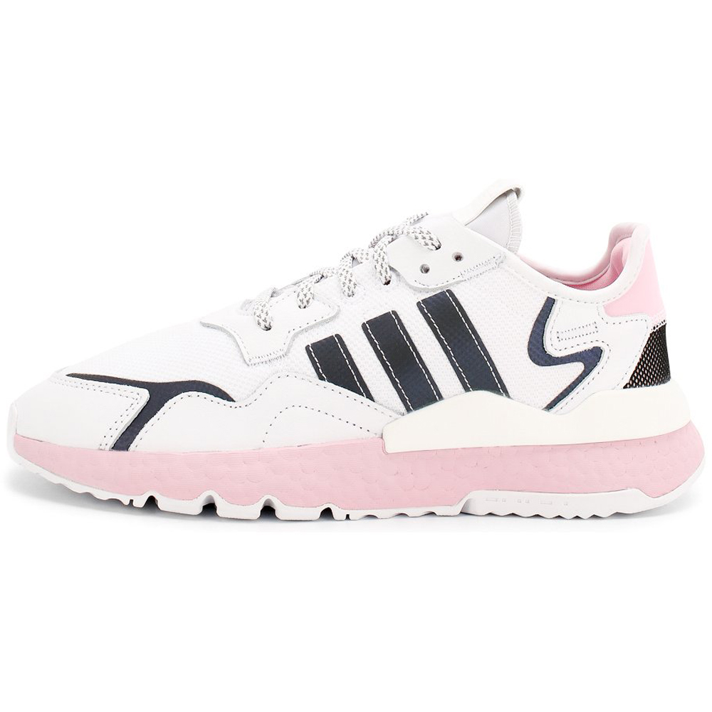 Incaltaminte Sport Adidas NITE JOGGER W pt Femei / 36 / Roz-alb photo 1