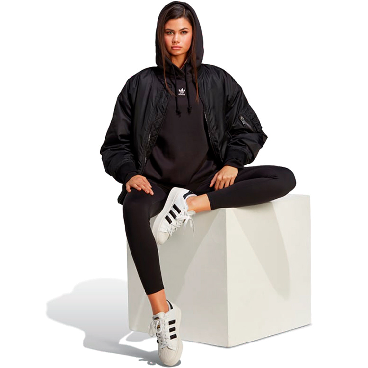 Hanorac Adidas HOODIE S Negru Femei photo 2